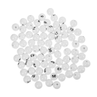 TOYANDONA 75pcs Lottery Game Plastic Raffle Props for Parties Celebrations and Events Non-Fading for Easy Use and Drawings