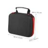 BCOATH Dice Bag Pockets Dice Storage Bag Zipper Case Secure for Table Game Accessories view 2