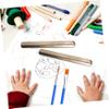 BESTonZON Hoop Steel Plate 40pcs Boys and Girls Slap Band Bulk Pvc Slap Wristbands Workmanship view 4