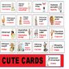 50 Joke Cards for Kids - Lunchbox Notes - BC08 view 1