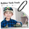Hohopeti 4pcs Remote Control Tank Tracks DIY Tank Tracks Kit for Robot Building Hobby Rc Car view 2
