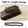 Hohopeti 4pcs Remote Control Tank Tracks DIY Tank Tracks Kit for Robot Building Hobby Rc Car view 4