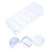 COSMEVIVI 1pc Mahjong Chips Organizer Cover Transparent Storage Design for Easy Classification and Travel Protects and Organizes Your Game Chips view 3