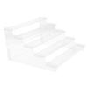 ABOOFAN Multilayer Acrylic Display Rack Stair-type Jewelry Organizer Perfume Stand Figurine Display Smooth Surface view 1