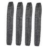 Abaodam 4pcs DIY Tank Track Replacement for Robot Car Rubber Crawler Tracks Smooth Surface for DIY Tank Remote Control view 1