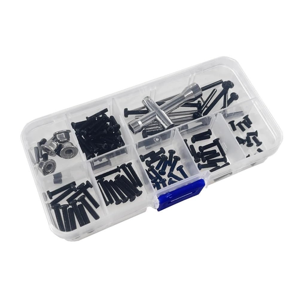 Accessory Box Compatible with Spare Parts Modification Tool Compatible with Hyper Go 1/16 Models 16207 16208 16209 16210 H16 H16BM RC Car