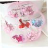 PHENOFICE Organizer Box for Clip Earrings 7 Sets Little Girls Earring Holder Fashionable Kids Accessory Box view 2