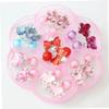 PHENOFICE Organizer Box for Clip Earrings 7 Sets Little Girls Earring Holder Fashionable Kids Accessory Box view 3