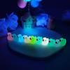 100pcs Mini Resin Duck,15 mm Dollhouse Dcor Glow in The Dark for Aquarium Decor Micro Fairy Garden Landscape Hide,Seek Party Toys,Easter Basket Stuffer, Gift for All Ages (Royal Blue) view 4