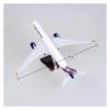 Scale Aircraft 47cm 1:142 for Russia Airlines A350 Airbus Model Diecast Resin Airplane Simulated Scale Aircraft Suitable for Display(No Light) view 3