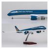 LIUSANGLIU Scale Aircraft 47CM 1:142 for Vietnam Airlines Aircraft A350 Airbus LED Light Die-Casting Machine Simulated Scale Aircraft Suitable for Display(with Light) view 3