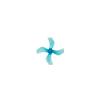 16pcs/8Pairs 1636 40mm 4-Blade PC Propeller 1mm 1.5mm Single Hole for FPV Racing Brushless Tinywhoop Drones 1103 1105(1.5mm Blue) view 2