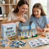 ENJBRICK Gilmore House Building Set for Girls, Cozy Architecture Model Kit, Classic Town Home Decor, Meaningful Mother Daughter Gifts for Women, Teen Girls and Fans 1559 Pcs view 2