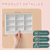 1:12 Scale Dollhouse Bookshelf, Multi-Functional Dollhouse Book Shelf for Displaying Mini Books and Accessories, Great Addition to Your Dollhouse Furniture Collection view 4