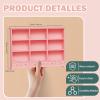 1:12 Scale Dollhouse Bookshelf, Classic Doll House Bookcase & Versatile Dollhouse Furniture Decor, Interesting Christmas & Birthday Gift for Kids view 4