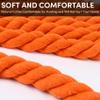 33FT Tug of War Rope for Adults, Tug o War Ropes,Tug a War Rope, Soft Natural Twisted Cotton Ropes Games for Team Building Activities, Carnival Party, Family Reunion,Yard Games (Orange) view 4