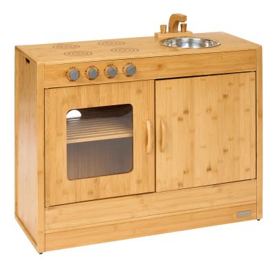 Environments Bamboo Kitchen Oven & Sink Combo