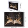 Butterflies Fly Out of The Book Funny Impossible Puzzle for Adults Hard Challenge 500 Piece Puzzles Recycled Jigsaw Puzzles for Game Home Decor view 2
