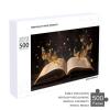 Butterflies Fly Out of The Book Funny Impossible Puzzle for Adults Hard Challenge 500 Piece Puzzles Recycled Jigsaw Puzzles for Game Home Decor view 4