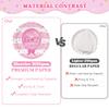 156Pcs Gender Reveal Plates and Cups and Napkins Sets with Forks and Straws, Party Supplies, Pink and Blue Plates, He or She Baby Gender Reveal Decorations, Boy or Girl (Serves 26) view 3
