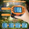 4 Pack BEBANG PM1000 Handheld Microscope for Kids (Orange + Grey + Pink + Purple) view 3