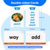 BenBen 650 Sight Words & Phonics Flash Cards, Learn to Read CVC, Blends, Long Vowel Sounds, Dolch & Fry High Frequency Site Words for Pre-k Kindergarten 1st 2nd 3rd Grade Kids Ages 3-9 view 4