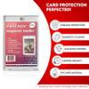 (1 Pack) 55PT Premium One Touch Magnetic Card Holder Thick Size - PVC Free - UV Protection - Hard Plastic Protector for Collectible Sports Cards Acrylic Display Card Cases view 3