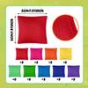 45 PCS Small Colorful Nylon Bean Bags Bulk Bean Bag Hand Toss for Sports Outdoor view 2