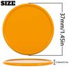 500 Custom Poker Chips, Personalized Drink Tokens with Own Logo, Image and Text, Double Side UV Full Color Printing Drink Chips for Bar, Party, Business Cards, Company Logo and Promotions (Orange) view 2