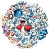 100Pcs Cartoon Shark Stickers, Waterproof Shark Sticker for Water Bottle Laptop Phone Cases Planner Skateboard Luggage Helmet Party Favor Decor, Ideal for Adults Teens Teacher Rewards C1392 view 1