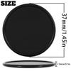 500 Custom Poker Chips, Personalized Drink Tokens with Own Logo, Image and Text, Double Side UV Full Color Printing Drink Chips for Bar, Party, Business Cards, Company Logo and Promotions (Black) view 2