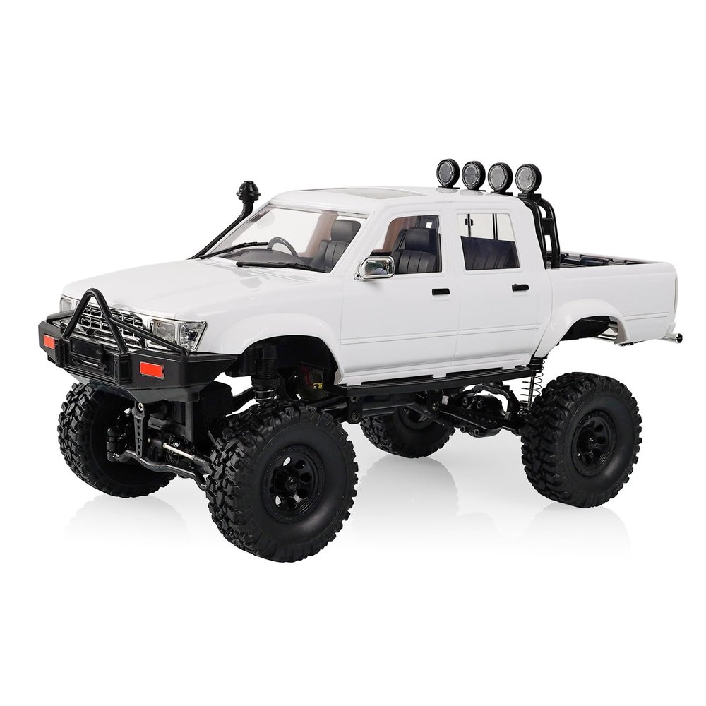 ARRIS WPL C64-1 RC Crawler 4x4 RC Truck 1/16 Scale Remote Control Rock Crawler Off Road RC Rock Crawler White
