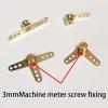 RC Boat Brass Extended Rudder Arm 2mm Inner Hole Ship Model Brass Rocker Arm(Single arm) view 4