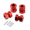 4Pack Wheel Hubs Hex Hexagonal Nut Kits for ARRMA 1/8 6S KRATON Outcast RC Car view 3
