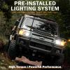 1/12 RC Rock Crawler, MN-82S Toyota LC79 RC Pickup Truck, 2.4GHz RC Rock Crawler 4x4 Remote Control Off Road Car RTF with Upgraded Chassis Hobby Grade Toy Gifts for Adults view 2