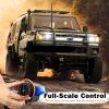 1/12 RC Rock Crawler, MN-82S Toyota LC79 RC Pickup Truck, 2.4GHz RC Rock Crawler 4x4 Remote Control Off Road Car RTF with Upgraded Chassis Hobby Grade Toy Gifts for Adults view 4