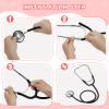 ERDOGLY Kids Stethoscope Toy, 2 Pack Real Working Stethoscope for Kids, Toy Doctor Kit for Toddler 3 4 5, Boys Girls Nurse Cosplay Costume Accessories view 3