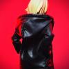 1/12 Scale Female Clothes Short Windbreaker Zipper Jacket for 6-inches Action Figure Body, Fashion Street Action Figure Dazzling Laser Color Leather Coat Clothing Accessory Costume Outfit (Black) view 1