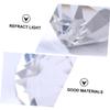 Toddmomy 2pcs Crystal Ball Pendants Chandelier Crystal Balls Decorative Hanging Lights Multi-Faceted for Wedding Party Home Decor view 2