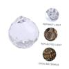 Toddmomy 2pcs Crystal Ball Pendants Chandelier Crystal Balls Decorative Hanging Lights Multi-Faceted for Wedding Party Home Decor view 3