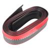 Cnaloo12 Front Lips 8.2ft/250cm Universal Front Bumper Spoiler Side Skirts Strip Splitter For Car Universal Carbon Fiber Red view 3