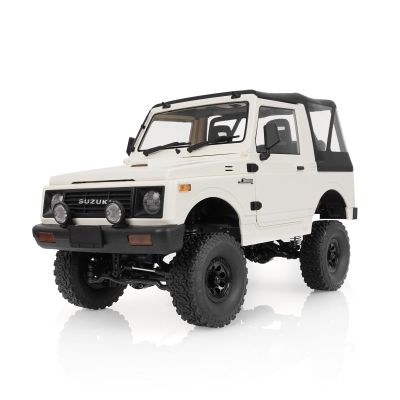 ARRIS 1/10 RC Crawler, WPL C74-1 Jimny JA11 RC Rock Crawler 4x4 2.4Ghz Remote Control Off Road Truck, 4WD RC Pickup Truck RTF with LED Light Hobby Grade Toy Gifts for Adults