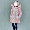 1/12 Scale Female Clothes Short Windbreaker Zipper Jacket for 6-inches Action Figure Body, Fashion Street Action Figure Dazzling Laser Color Leather Coat Clothing Accessory Costume Outfit (Pink) view 3