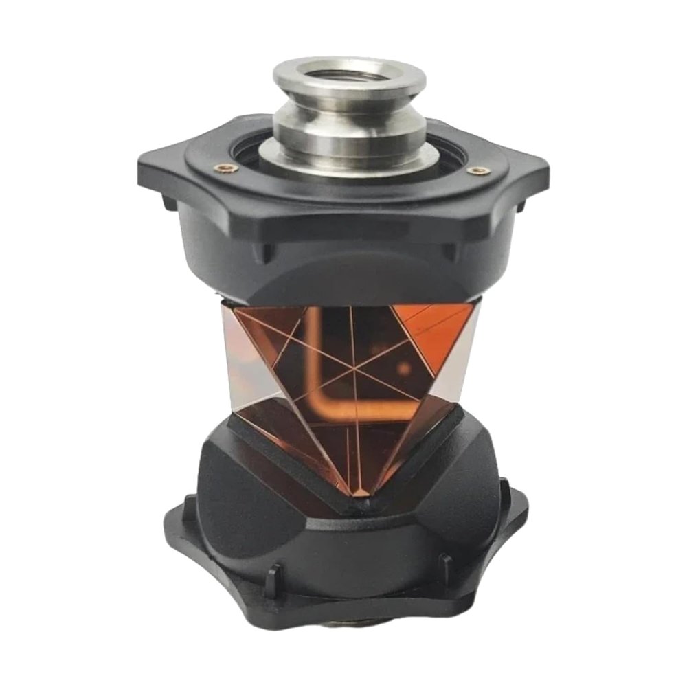 360 Degree Surveying Reflective Prism for Topcon & Sokkia Style Total Station with Standard 5/8"x11 Female Thread, ATP1 Prism Replacement (Copper Coated)