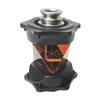 360 Degree Surveying Reflective Prism for Topcon & Sokkia Style Total Station with Standard 5/8"x11 Female Thread, ATP1 Prism Replacement (Copper Coated) view 1