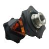 360 Degree Surveying Reflective Prism for Topcon & Sokkia Style Total Station with Standard 5/8"x11 Female Thread, ATP1 Prism Replacement (Copper Coated) view 4