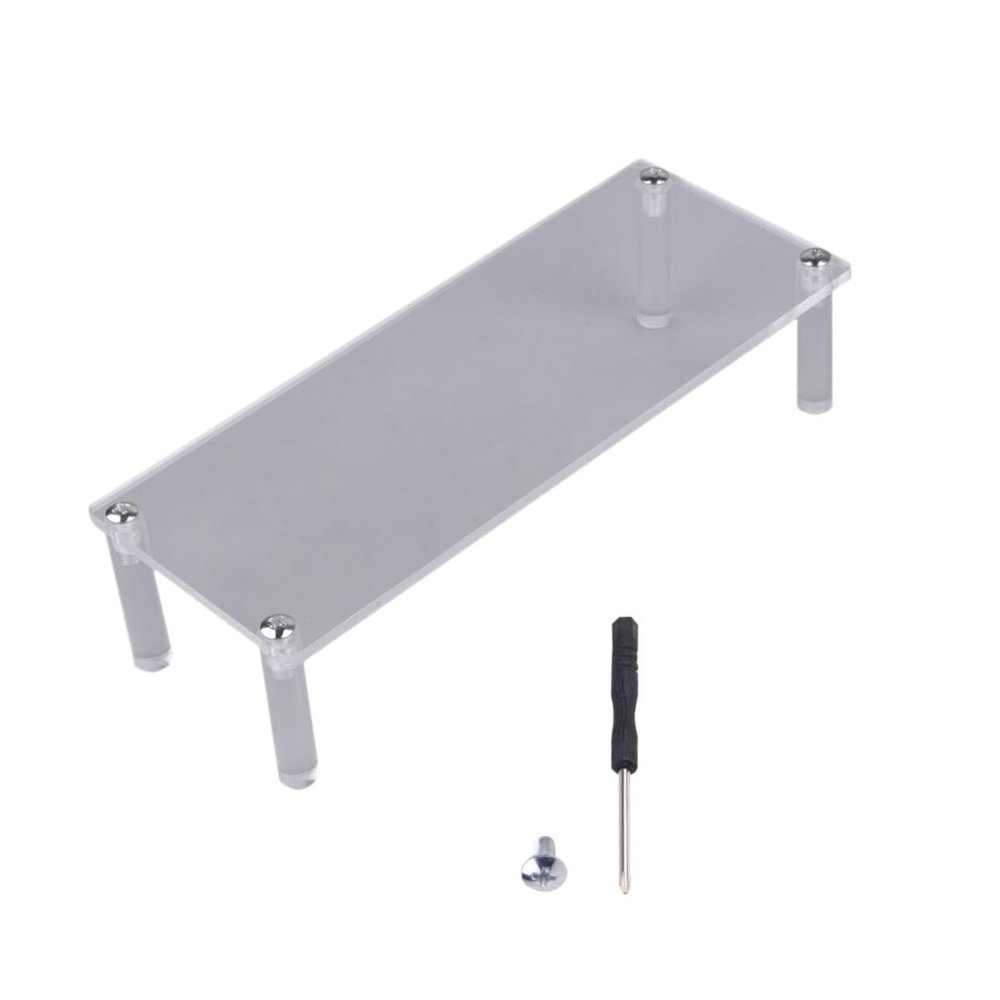 VICASKY Desktop Storage Rack Acrylic Display Stand for Toys Office Table Organizer