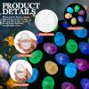 Wettarn 204 Pcs Glow in the Dark Easter Eggs Bulk Plastic Fillable Christian Religious Light up Easter Eggs Hunt Basket Stuffers Fillers for Party Favors Gifts Prize view 3