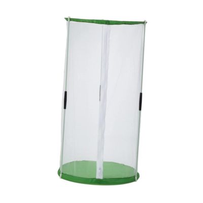 MYCENSE Butterfly Mesh Cage Clear Mesh Cage Zipper Protection Kids Science Educational Toy Butterfly Habitat Cage for Outdoor Farm, 30cmx60cm