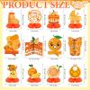 12 Pcs Little Cutie Baby Shower Decorations Orange Citrus Honeycomb Centerpieces Cakes Socks Table Topper Oranges Baby Shower Decorations for Table Birthday Party Favors Supplies view 2